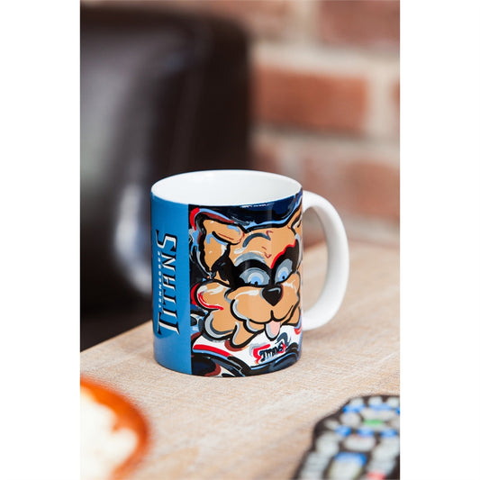 TENNESSEE TITANS JUSTIN PATTERN MUG