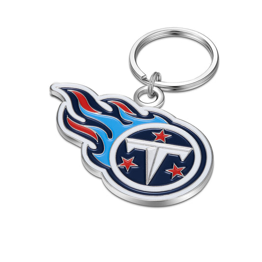 TENNESSEE TITANS TEAM LOGO KEYCHAIN