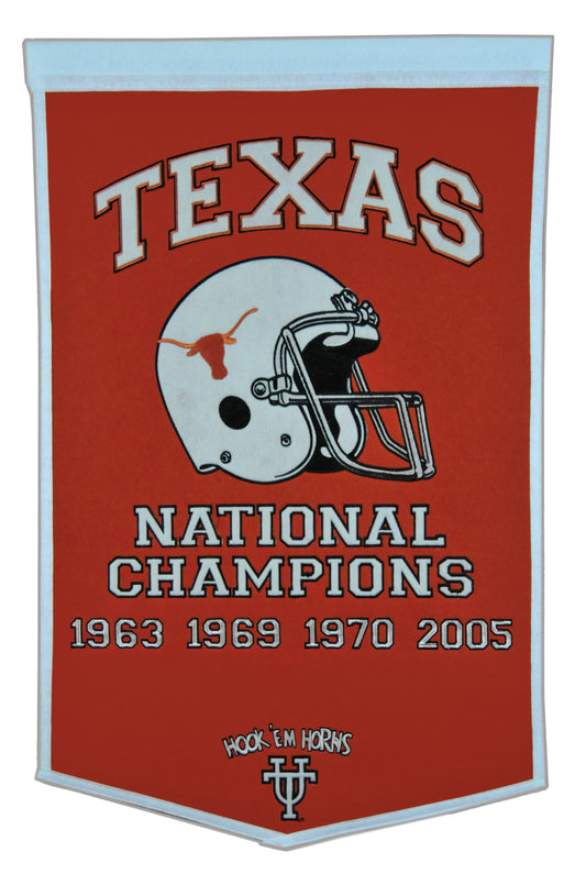 TEXAS LONGHORNS DYNASTY BANNER