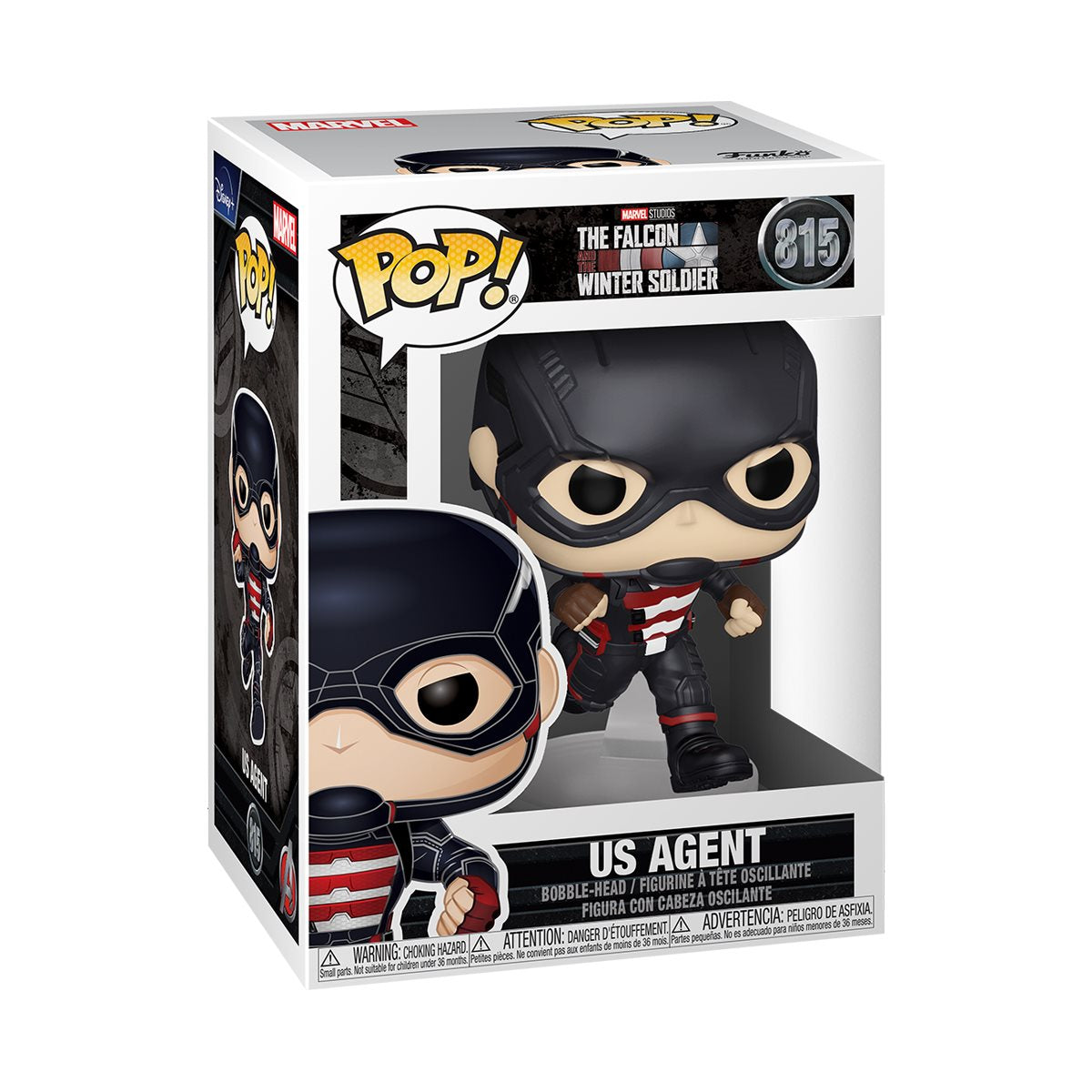 THE FALCON AND WINTER SOLDIER: U.S AGENT FUNKO POP VINYL