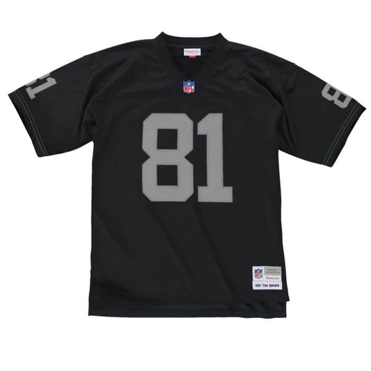 TIM BROWN MITCHELL & NESS 1997 LEGACY JERSEY