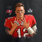 CAMISETA TOM BRADY SUPER BOWL LV CHAMPS RINGS PARA HOMBRE