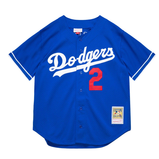 JERSEY DE BÉISBOL DELANTERO CON BOTONES TOMMY LASORDA PARA HOMBRE LOS ANGELES DODGERS 1995