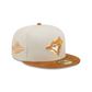 TORONTO BLUE JAYS CORD VISOR 59FIFTY FITTED HAT (CORDUROY BRIM)
