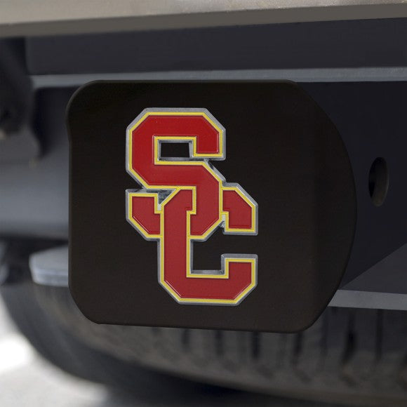 USC TROJANS BLACK LOGO HITCH
