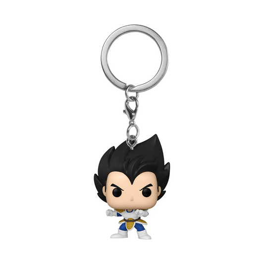 ¡FUNKO POP! DRAGON BALL Z - POP DE BOLSILLO DE VEGETA! LLAVERO