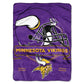 MINNESOTA VIKINGS 60"X80" PRESTIGE BLANKET