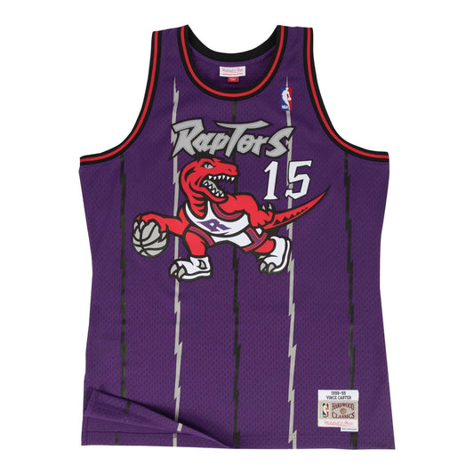 VINCE CARTER MEN'S MITCHELL & NESS 98-99' SWINGMAN JERSEY