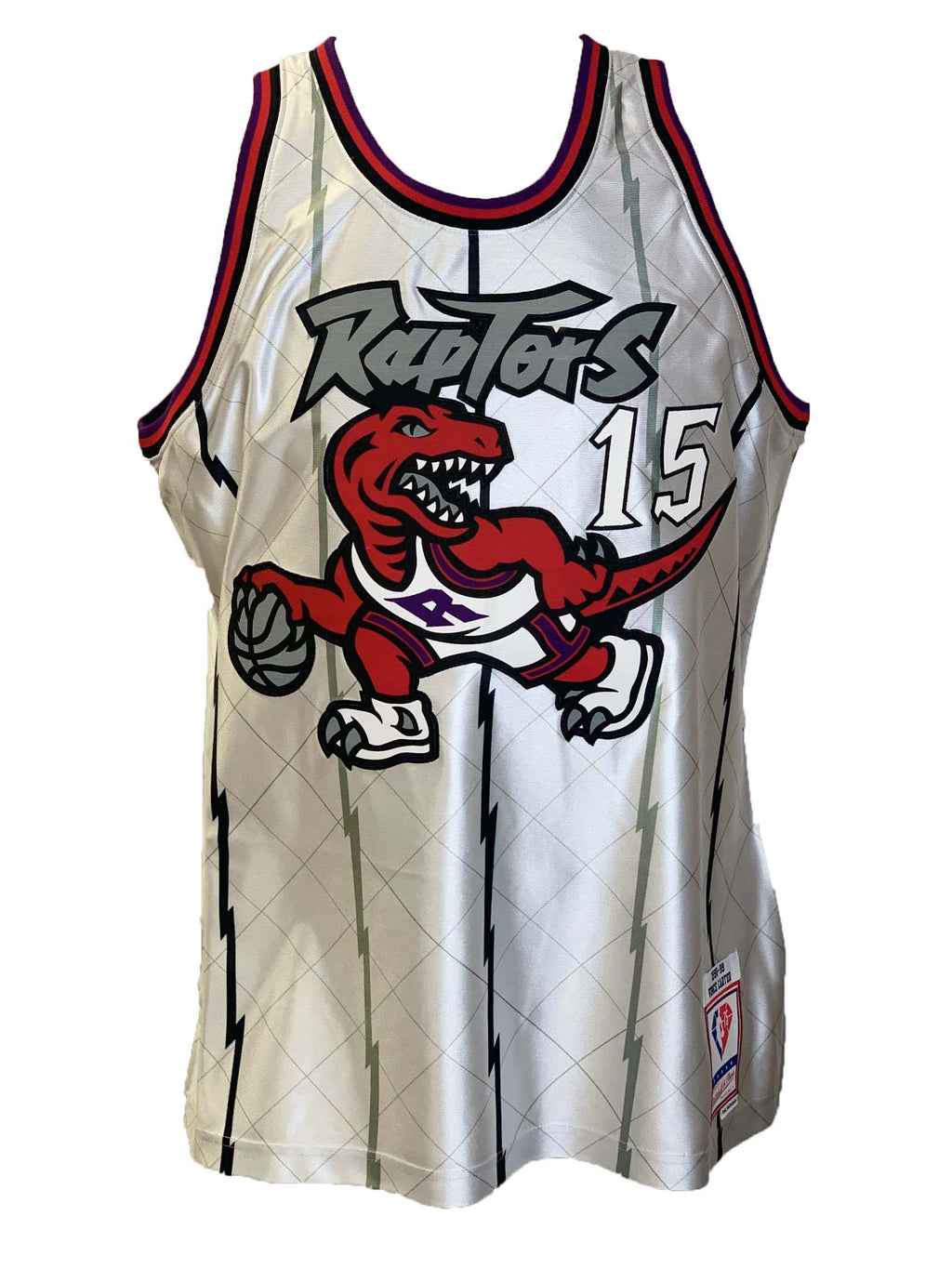 VINCE CARTER SWINGMAN PLATINUM JERSEY