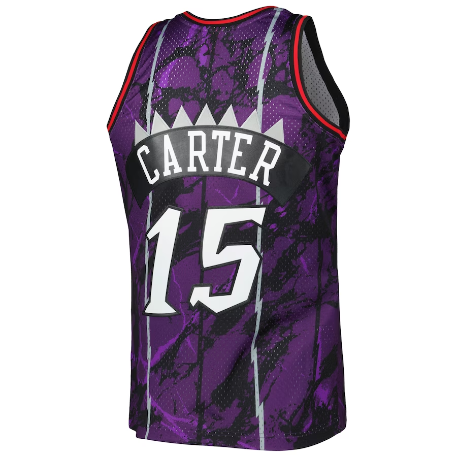 VINCE CARTER TORONTO RAPTORS MITCHELL &amp; NESS SWINGMAN JERSEY - MÁRMOL