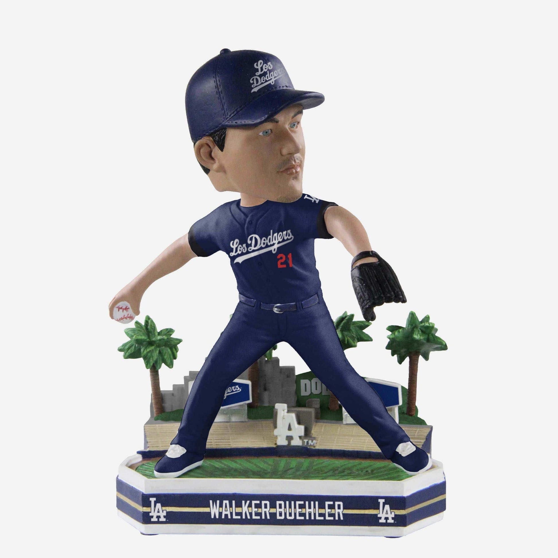 Walker Buehler Los Angeles Dodgers City Connect Bobblehead Officially Licensed by MLB