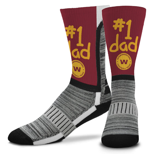 WASHINGTON COMMANDERS #1 DAD SOCKS