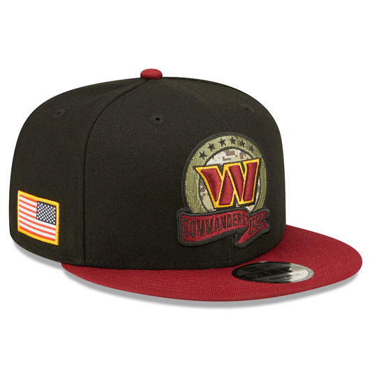 WASHINGTON COMMANDERS 2022 SALUTE TO SERVICE 9FIFTY SNAPBACK GORRA