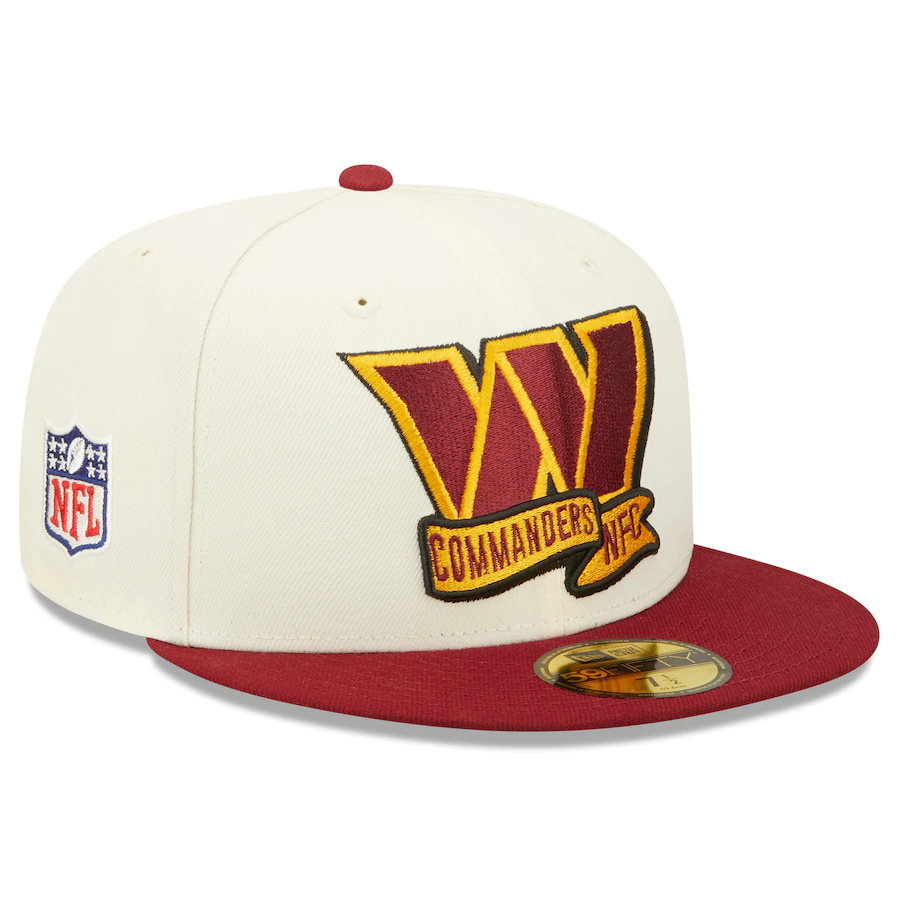 WASHINGTON COMMANDERS 2022 SIDELINE 59FIFTY FITTED HAT