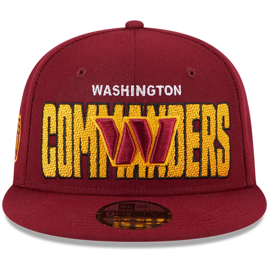 WASHINGTON COMMANDERS MEN'S 2023 NFL DRAFT ALT HAT 9FIFTY SNAPBACK