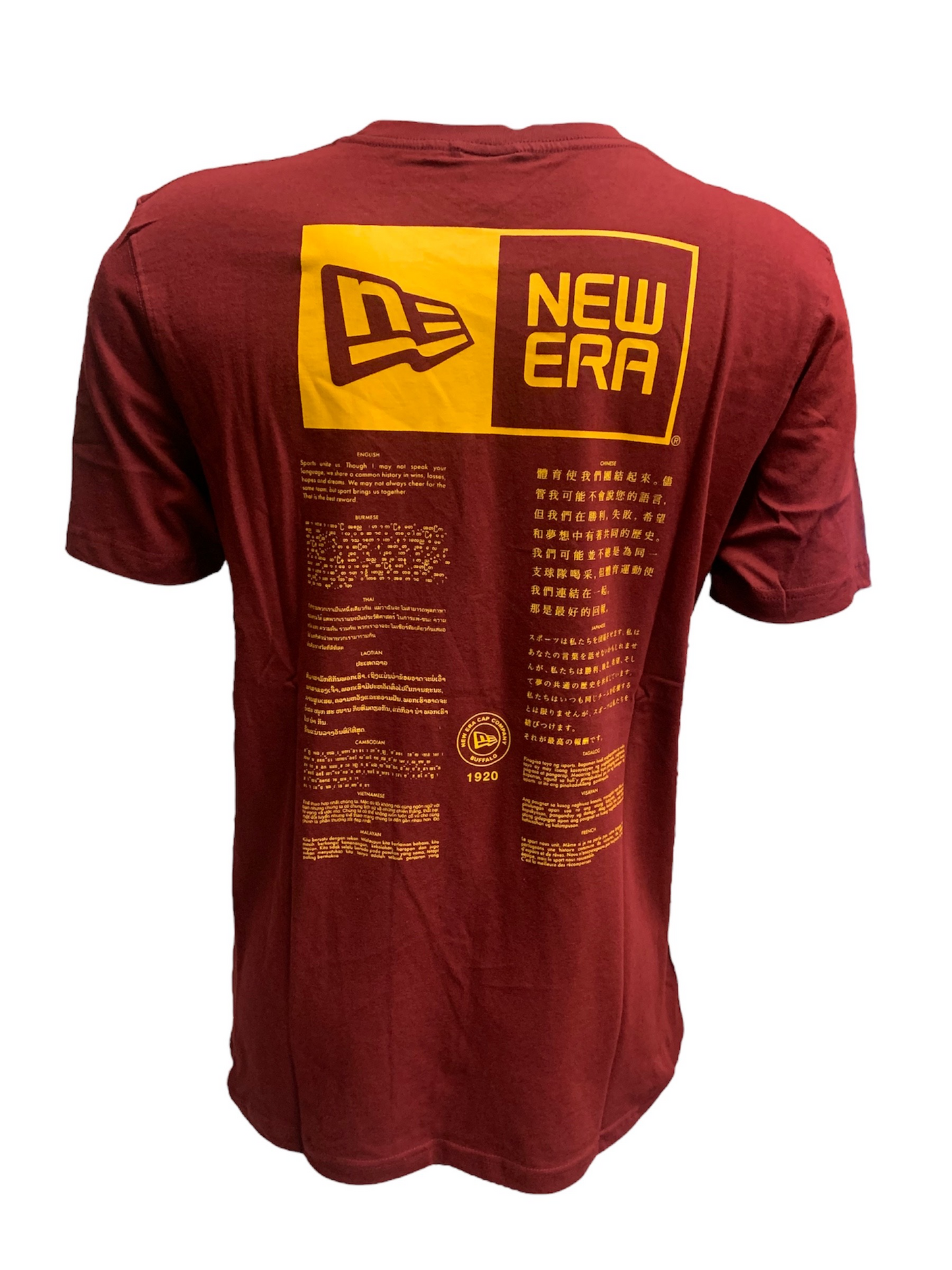 WASHINGTON COMMANDERS MEN'S ALPHA INDUSTRIES TEE