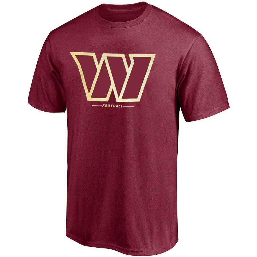 WASHINGTON COMMANDERS MEN'S TEAM LOGO T-SHIRT