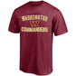 CAMISETA DE LA VICTORIA DE LOS WASHINGTON COMMANDERS PARA HOMBRE