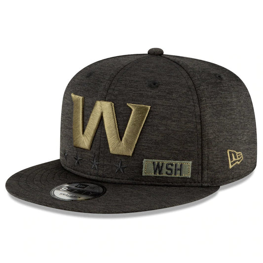 SALUDO AL SERVICIO 9FIFTY SNAPBACK DEL EQUIPO DE FÚTBOL DE WASHINGTON 2020