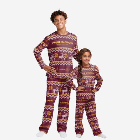 WASHINGTON FOOTBALL TEAM YOUTH ALL OVER PRINT PAJAMAS