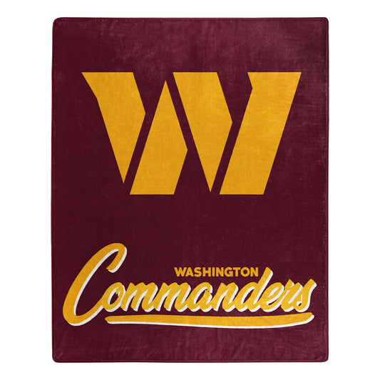 WASHINGTON COMMANDERS 50"X60" THROW BLANKET