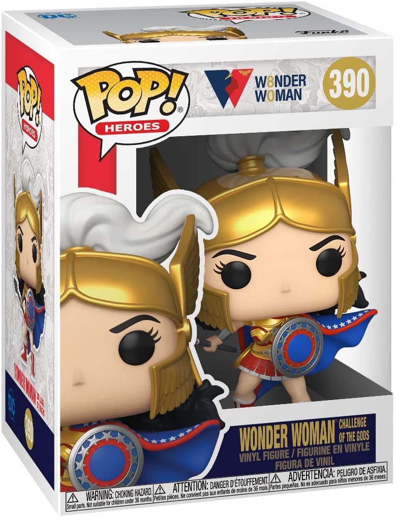 WONDER WOMAN 80TH ANNIVERSARY-CHALLENGE OF GODS FUNKO POP VINYL