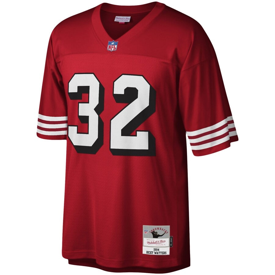 RICKY WATTERS SAN FRANCISCO 49ERS HOMBRE MITCHELL &amp; NESS 1994 CAMISETA PREMIER