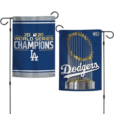 LOS ANGELES DODGERS 2020 WORLD SERIES CHAMPS GARDEN FLAG