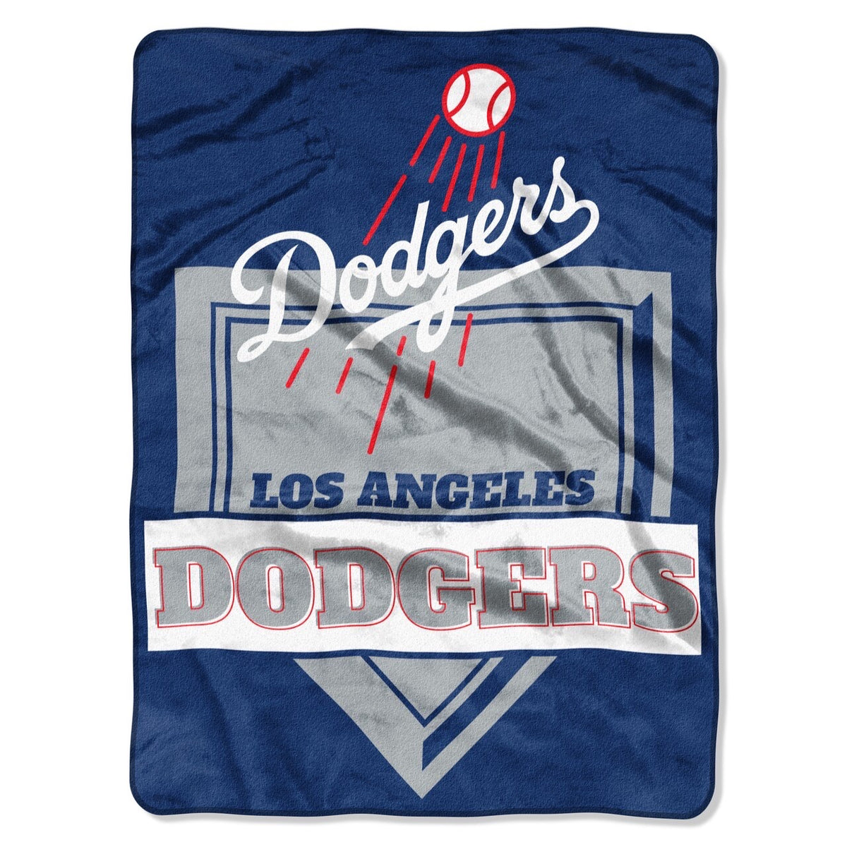 LOS ANGELES DODGERS DIGITIZE 60"X80" ROYAL PLUSH RASCHEL BLANKET