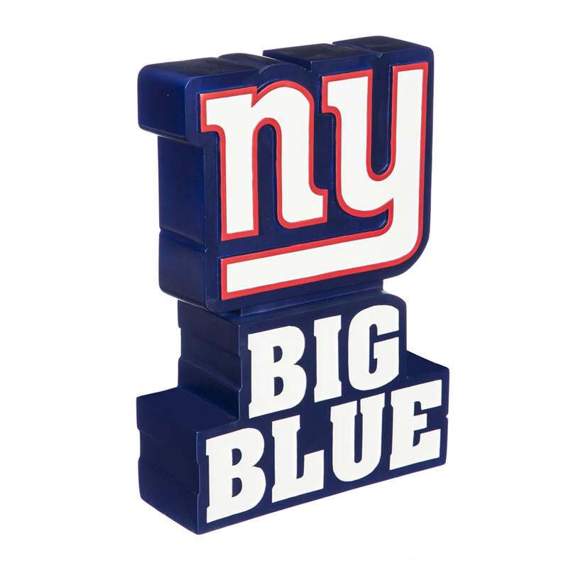 TÓTEM DE LA MASCOTA DE LOS GIGANTES DE NUEVA YORK